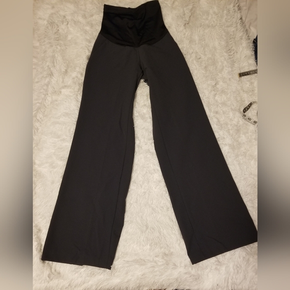 NWT Hannan Maternity Pant Color Gray/Black Size Small - Picture 4 of 15